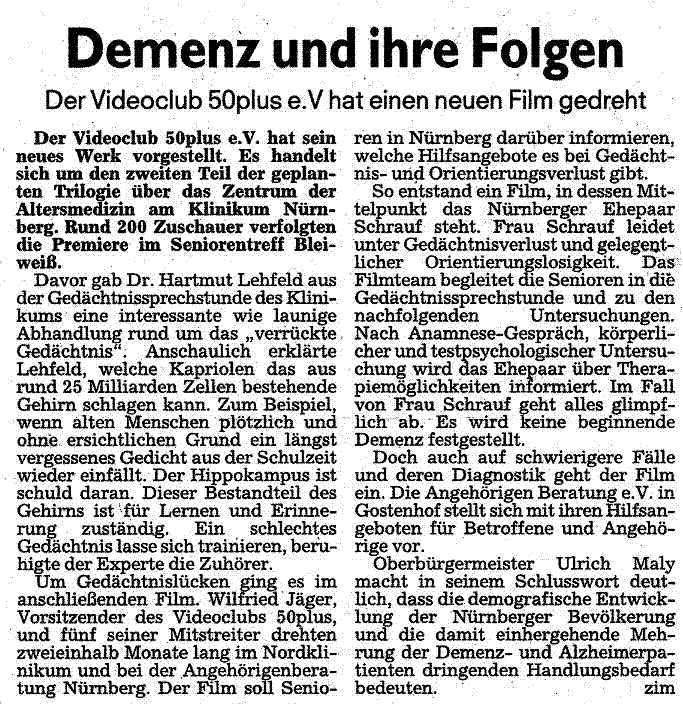 NN vom 8.Nov. 2007 